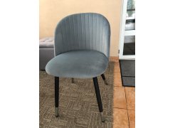 Стул на металлокаркасе Gabi gray / black фото покупателя 481