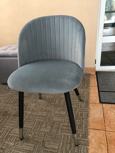 Стул на металлокаркасе Gabi gray / black фото покупателя 481