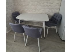 Стул на металлокаркасе Алст velutto 05 / черный фото покупателя 3