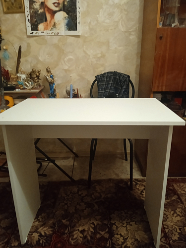 Стол письменный Kiwi дуб молочный  - Уцененный экземпляр фото покупателя 44