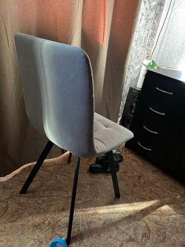 Стул Чилли 2 темно-серый  / черный фото покупателя 775