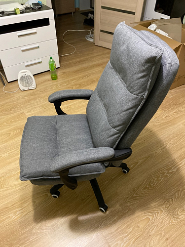 Компьютерное кресло Rapid серое фото покупателя 140