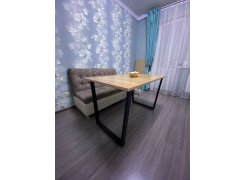 Стол Лота Лофт 140 25 мм юта / белый матовый фото покупателя 548