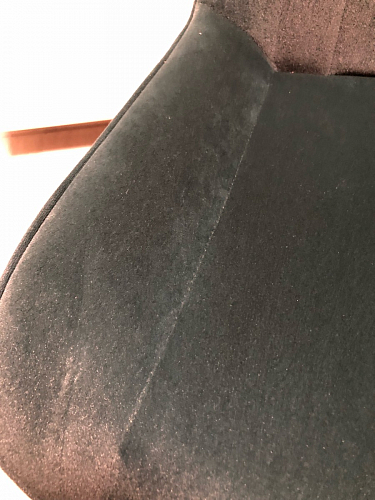 Стул на металлокаркасе Seda 1 green / gold / black фото покупателя 40