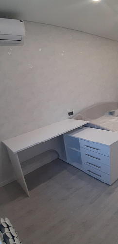 Компьютерный стол КСТ-109П правый дуб сонома / белый фото покупателя 62