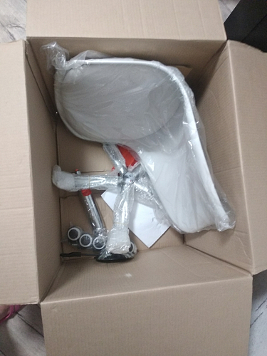 Компьютерное кресло Kolin с подушкой clear / white фото покупателя 558