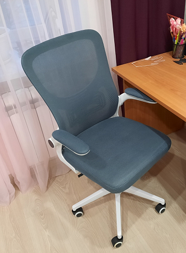 Компьютерное кресло Konfi dark gray / pink / white фото покупателя 260