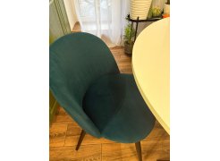 Стул на металлокаркасе Gabi green / black фото покупателя 638