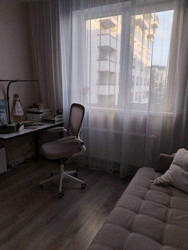 Компьютерное кресло Konfi gray / blue / white фото покупателя 182