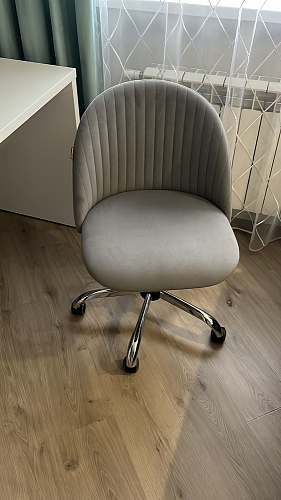 Компьютерное кресло Melody молочное фото покупателя 36