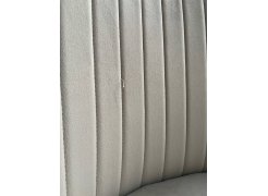 Стул на металлокаркасе Gabi 1 бежевый / черный с серебряными наконечниками фото покупателя 664