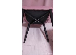 Стул на металлокаркасе Kora beige / black фото покупателя 440