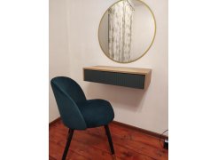 Стул на металлокаркасе Gabi 1 gray / black фото покупателя 595