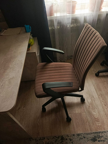 Компьютерное кресло Spark флок черный 35 фото покупателя 2