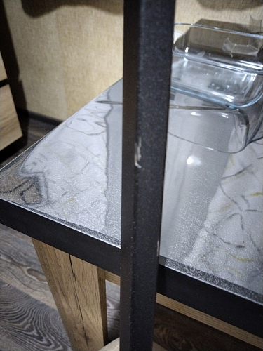 Стул на металлокаркасе Чилли К темно-серый (velutto 32) / черный фото покупателя 589