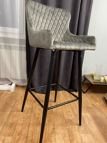 Барный стул Mint серый фото покупателя 3