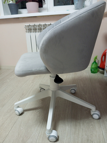 Компьютерное кресло Пард confetti silver серый / черный фото покупателя 220