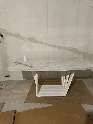 Стол на тумбе Эудес черный фото покупателя 16