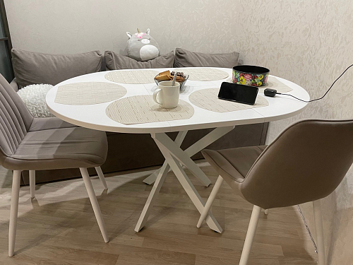 Комплект стульев Седа К 2 шт латте / черный фото покупателя 187