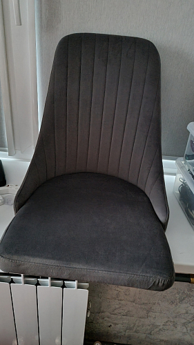 Стул на металлокаркасе Kora light blue / white фото покупателя 329