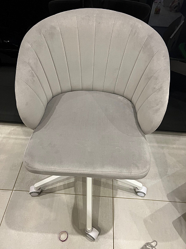 Компьютерное кресло Пард экокожа белый фото покупателя 14