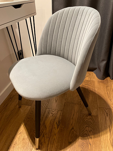 Стул на металлокаркасе Gabi green / black / silver фото покупателя 144