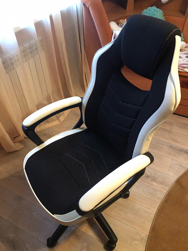 Компьютерное кресло Gamer черное / бежевое фото покупателя 31