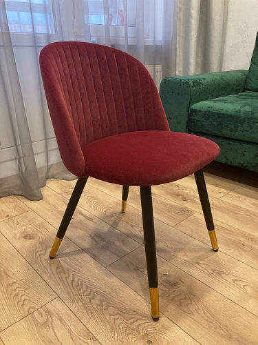 Стул на металлокаркасе Gabi 1 gray фото покупателя 75