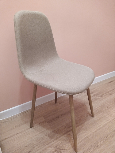 Стул на металлокаркасе Lilu 05 gray / white фото покупателя 86