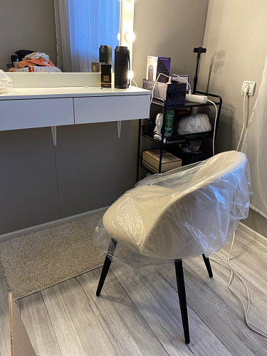 Стул на металлокаркасе Gabi wine red / black фото покупателя 757