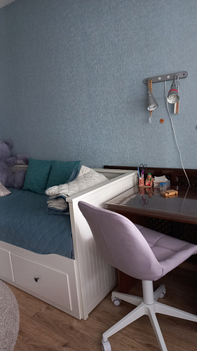 Кресло Келми 1  / AV 245 белый каркас синий микровелюр (neo 25) фото покупателя 31