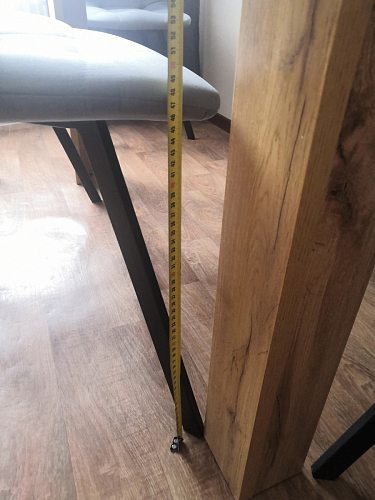 Стул на металлокаркасе Чилли синяя ткань / белый фото покупателя 1253