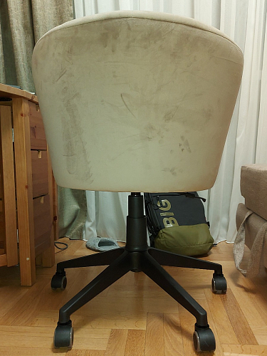 Компьютерное кресло Тибо confetti chocolate / белый фото покупателя 90