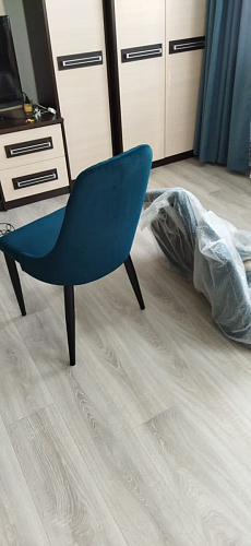 Стул на металлокаркасе Kora gray / black фото покупателя 60