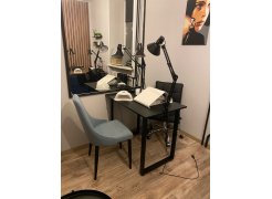 Стул на металлокаркасе Kora green / black фото покупателя 128