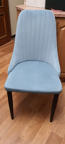 Стул на металлокаркасе Kora gray / black фото покупателя 476