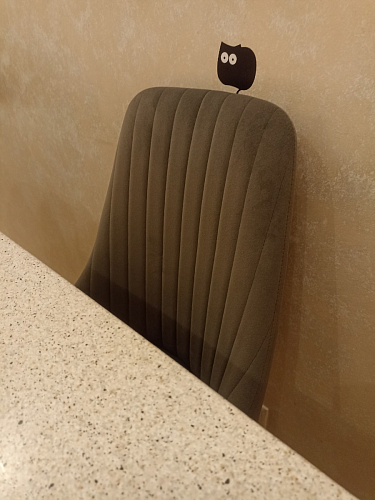 Стул на металлокаркасе Kora black / gray фото покупателя 291