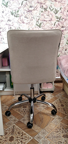 Компьютерное кресло One флок серый 29 фото покупателя 20