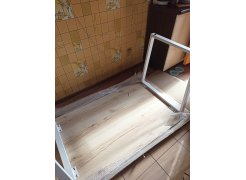 Стол Лота Лофт 140 25 мм черный матовый / дуб вотан фото покупателя 933