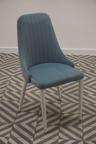 Стул на металлокаркасе Kora black / gray из шоурума 2