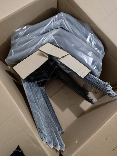 Стул на металлокаркасе Чилли К светло-серый велюр / черный каркас фото покупателя 1282