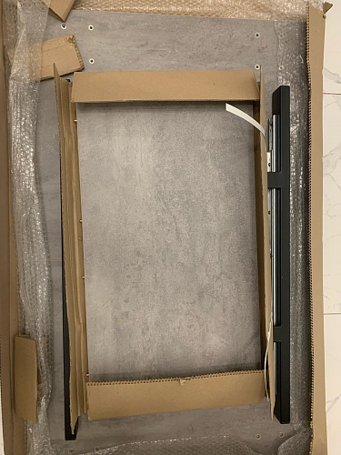 Деревянный стол Лота Лофт 120х75 белый матовый / дуб крафт золотой фото покупателя 881