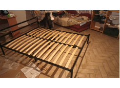 Односпальная кровать Фади 80х200 черная фото покупателя 1286