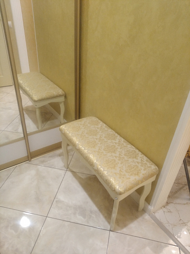 Банкетка Амадео бежевая фото покупателя 3