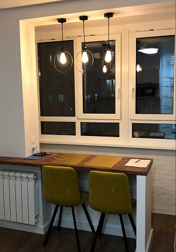 Стул на металлокаркасе Чилли синяя ткань / белый фото покупателя 1064