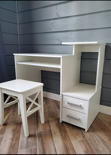 Компьютерный стол Джаз-24 левый дуб сонома фото покупателя 2