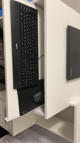 Компьютерный стол Джаз-24 левый венге фото покупателя 13