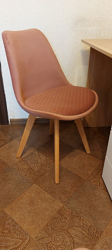 Стул Bonuss blue / wooden legs фото покупателя 193