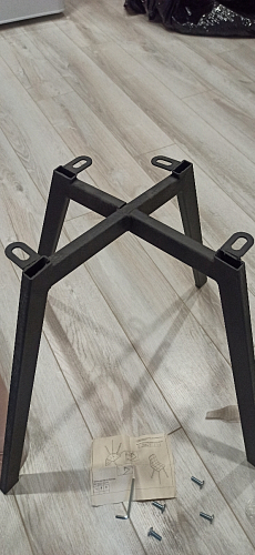 Стул на металлокаркасе Чилли зеленый / белый каркас фото покупателя 386