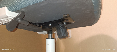 Компьютерное кресло Konfi light gray / blue / white фото покупателя 158